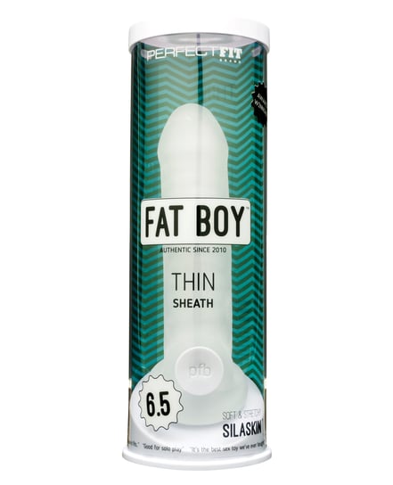 Perfect Fit Fat Boy Thin 6.5″ – Clear by Perfect Fit product image