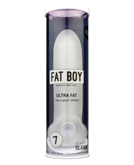 Perfect Fit Fat Boy Original Ultra Fat 7.0″ – Clear by Perfect Fit product image