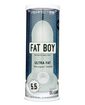 Perfect Fit Fat Boy Original Ultra Fat 5.5″ – Clear by Perfect Fit product image