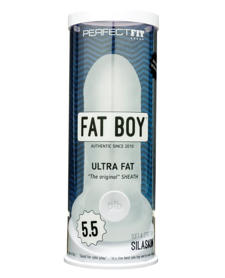 Perfect Fit Fat Boy Original Ultra Fat 5.5″ – Clear by Perfect Fit product image