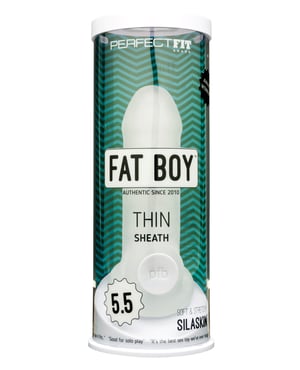 Perfect Fit Fat Boy Thin 5.5″ – Clear by Perfect Fit product image