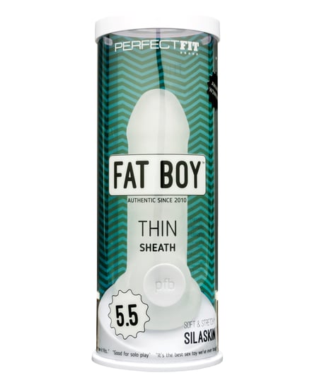 Perfect Fit Fat Boy Thin 5.5″ – Clear by Perfect Fit product image
