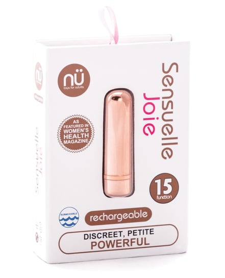 Nu Sensuelle Joie Bullet in Gift Box – 15 Function Rose Gold by Nu Sensuelle product image