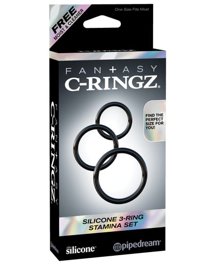 Fantasy C-Ringz Silicone 3-Ring Stamina Set by Fantasy C-Ringz product image