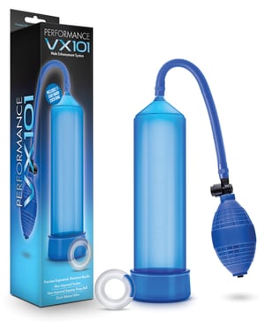 Blush Performance VX101 Male Enhancement Pump – Blue by Blush Novelties product image