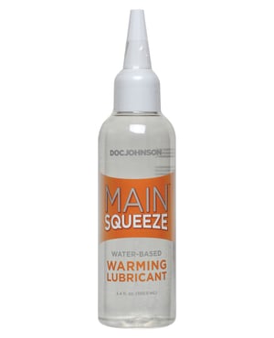 Main Squeeze Warming Water-Based Lubricant – 3.4 oz by Main Squeeze product image