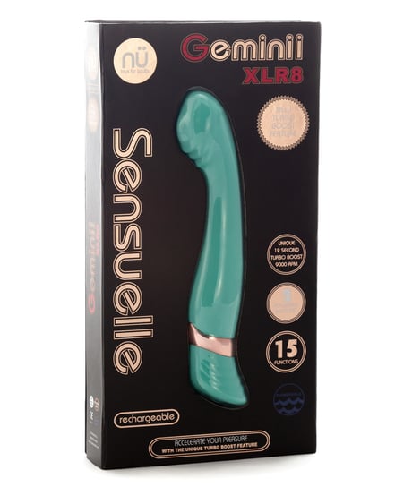 Nu Sensuelle Geminii XLR8 Turbo Boost G Spot – Electric Blue by Nu Sensuelle product image