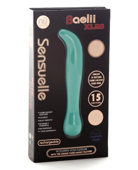Nu Sensuelle Baelii Flexible G Spot XLR8 Turbo Boost – Electric Blue by Nu Sensuelle product image