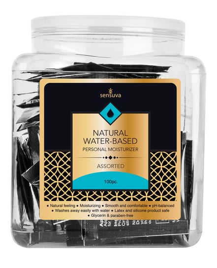 Sensuva Ultra Thick Hybrid Personal Moisturizer – Asst. Tub of 100 by Sensuva product image