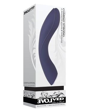 Evolved Coming Strong Vibrator – Blue by Evolved product image