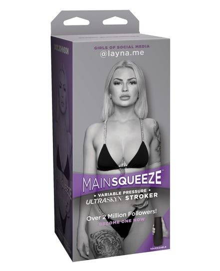 Main Squeeze Girls of Social Media ULTRASKYN Pussy Stroker – @layna.me by Main Squeeze product image
