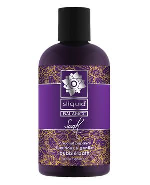 Sliquid Balance Soak – 8.5 oz Coconut Papaya by Sliquid product image