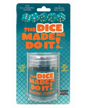 The Dice Made Me Do It – Drinking Edition by Little Genie product image
