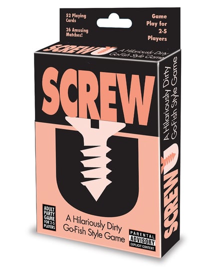 Screw Card Game by Little Genie product image