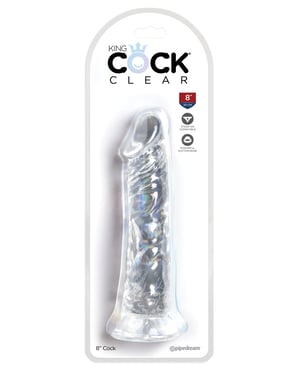 King Cock Clear 8″ Cock by King Cock product image