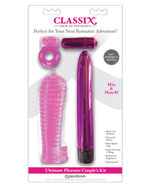 Classix Ultimate Pleasure Couples Kit – Pink by Classix product image