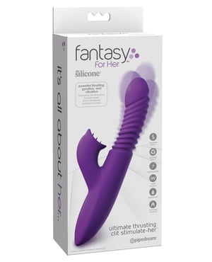 Fantasy For Her Ultimate Thrusting Clit Stimulate-Her – Purple by Fantasy For Her product image