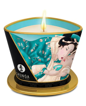 Shunga Massage Candle – 5.7 oz Island Blossoms by Shunga product image