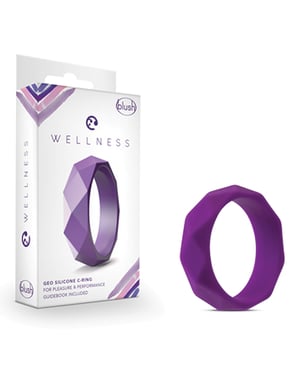 Blush Wellness Geo C-Ring – Purple by Wellness product image