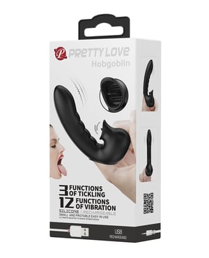 Pretty Love Hobgoblin Sucking Finger Vibe – Black by Pretty Love product image