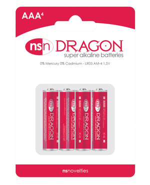 Dragon Alkaline Batteries – AAA Pack of 4 by Dragon product image