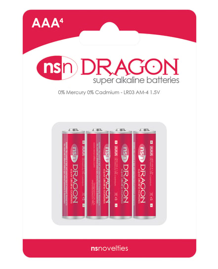 Dragon Alkaline Batteries – AAA Pack of 4 by Dragon product image