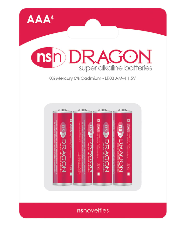 Dragon Alkaline Batteries – AAA Pack of 4 by Dragon product image