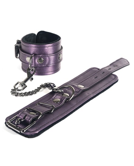 Spartacus Galaxy Legend Faux Leather Wrist Restraints – Purple by Spartacus product image