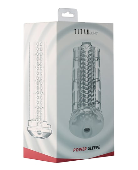 Kiiroo Power Sleeve for Titan – Clear by Kiiroo product image