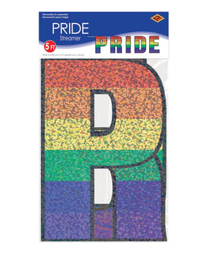 Pride Streamer by Beistle product image