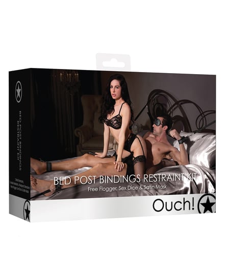 Shots Ouch Bed Post Bindings Restraint Kit by Ouch product image