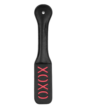 Shots Ouch XOXO Paddle – Black by Ouch product image