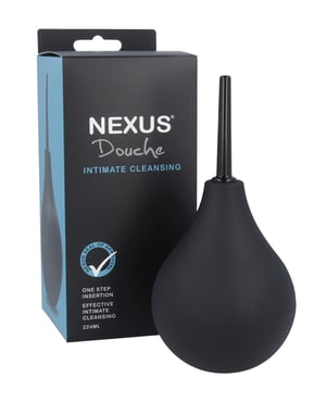 Nexus Non-Return Valve Anal Douche – 224 ml Black by Nexus product image