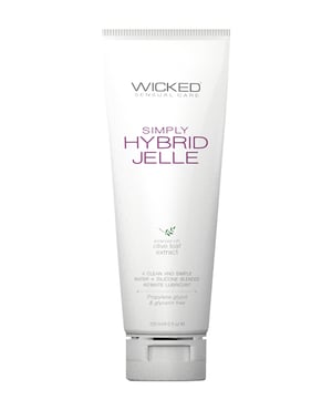 Wicked Sensual Care Simply Hybrid Jelle Lubricant – 4 oz by Wicked Sensual Care product image
