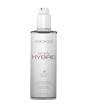 Wicked Sensual Care Simply Hybrid Lubricant – 4 oz by Wicked Sensual Care product image
