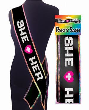 She + Her Sash by Little Genie product image