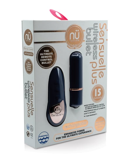 Nu Sensuelle Remote Control Wireless Bullet Plus – Navy Blue by Nu Sensuelle product image
