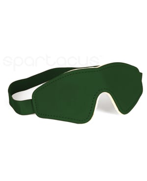 Spartacus PU Blindfold w/Plush Lining – Green by Spartacus product image