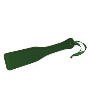 Spartacus PU Paddle w/Reverse Plush – Green by Spartacus product image