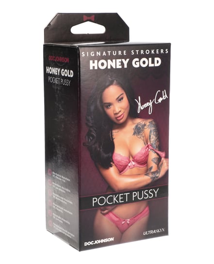 Signature Strokers ULTRASKYN Pocket Pussy – Honey Gold by Signature Strokers product image