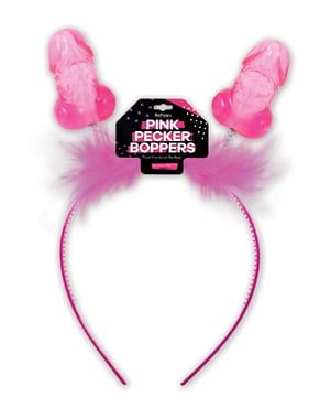 Pink Pecker Boppers Headband by Hott Products product image