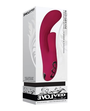 Evolved Red Dream Dual Stim – Burgundy by Evolved product image