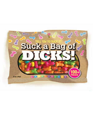 Suck a Bag of Dicks – 100 pc Bag by Candy Prints product image