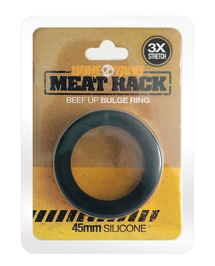 Boneyard Meat Rack Cock Ring – Black by Boneyard product image
