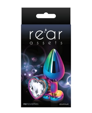 Rear Assets Multicolor Heart Medium – Clear by Rear Assets product image