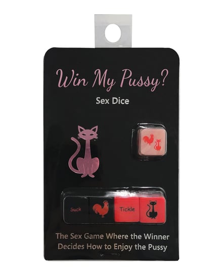 Win My Pussy Sex Dice by Kheper product image