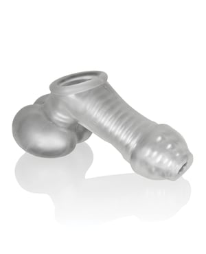 Oxballs Sackjack Wearable Jack Off Sheath – Clear Frost by Oxballs product image
