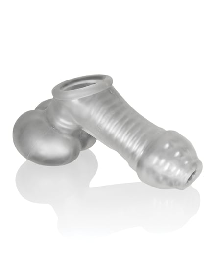 Oxballs Sackjack Wearable Jack Off Sheath – Clear Frost by Oxballs product image