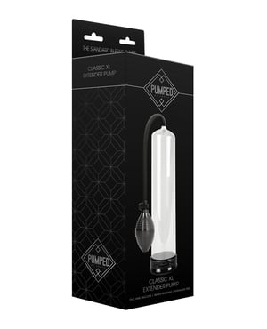 Shots Pumped XL Extender Pump – Clear by Pumped product image