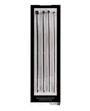 Shots Ouch Urethral Sounding Dilator Set – Black by Ouch product image